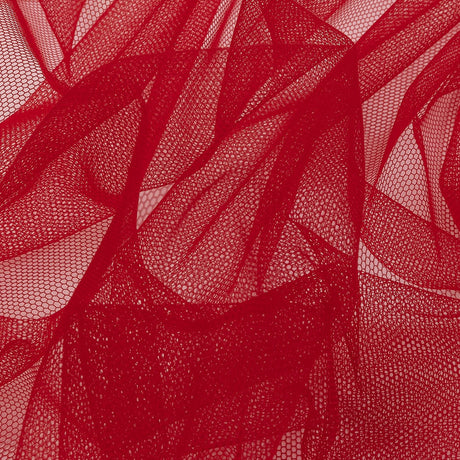 Soft Nylon Tulle - Cherry Red - Leonardo Collection