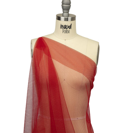 Soft Nylon Tulle - Cherry Red - Leonardo Collection