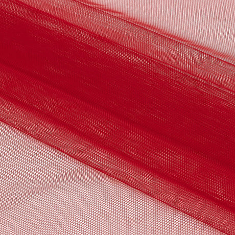 Soft Nylon Tulle - Cherry Red - Leonardo Collection