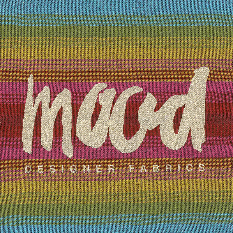 Mood Designer Fabrics Metallic Gold and Rainbow Oversized Square Patch - 18.875"