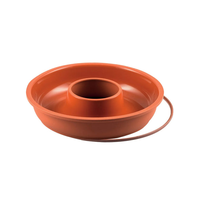 Silikomart Flexible Bakeware Savarin 52 Oz, 9.45" Dia x 2.17" High