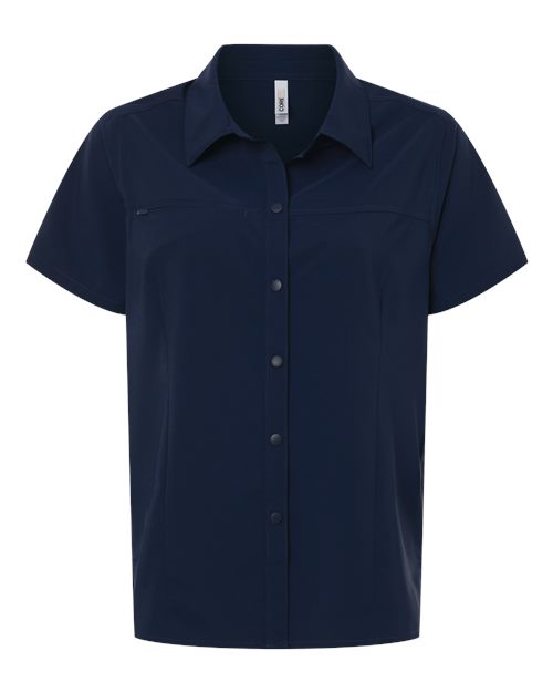 CORE365 Women's UltraUVP Shoreline Short Sleeve Staff Shirt