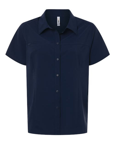 CORE365 Women's UltraUVP Shoreline Short Sleeve Staff Shirt