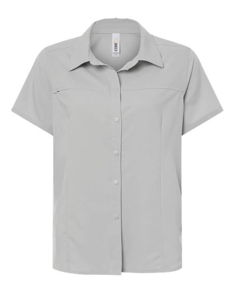 CORE365 Women's UltraUVP Shoreline Short Sleeve Staff Shirt