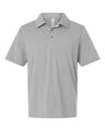 Men's Relay Heathered Stripe Performance Polo