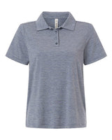 Team 365 Women's Relay Heathered Stripe Polo
