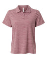 Team 365 Women's Relay Heathered Stripe Polo