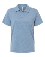 Team 365 Women's Relay Heathered Stripe Polo
