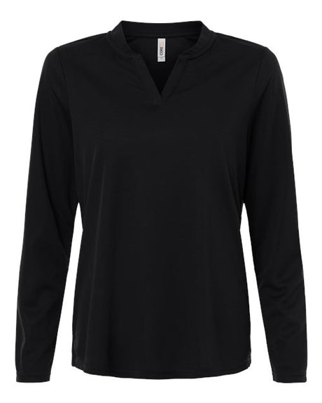 Women's Nova Performance Long Sleeve Pique Polo