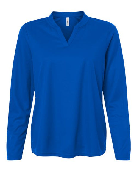Women's Nova Performance Long Sleeve Pique Polo