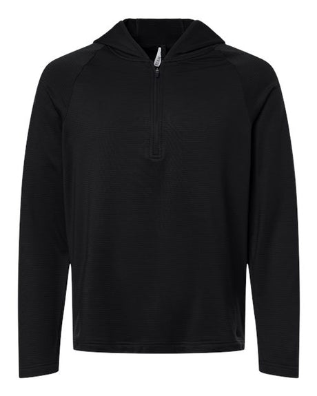 Team 365 Men's Qualify Quarter-Zip Hooded Pullover