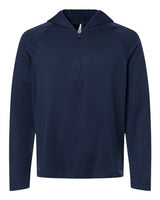 Team 365 Men's Qualify Quarter-Zip Hooded Pullover