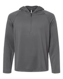 Team 365 Men's Qualify Quarter-Zip Hooded Pullover