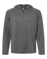 Team 365 Men's Qualify Quarter-Zip Hooded Pullover