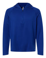 Team 365 Men's Qualify Quarter-Zip Hooded Pullover