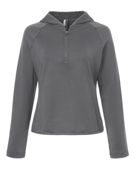 Women's Qualify Quarter-Zip Hooded Pullover