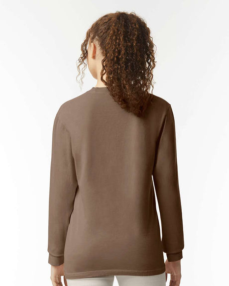 Comfort Colors® Garment-Dyed Heavyweight Crewneck Long Sleeve T-Shirt