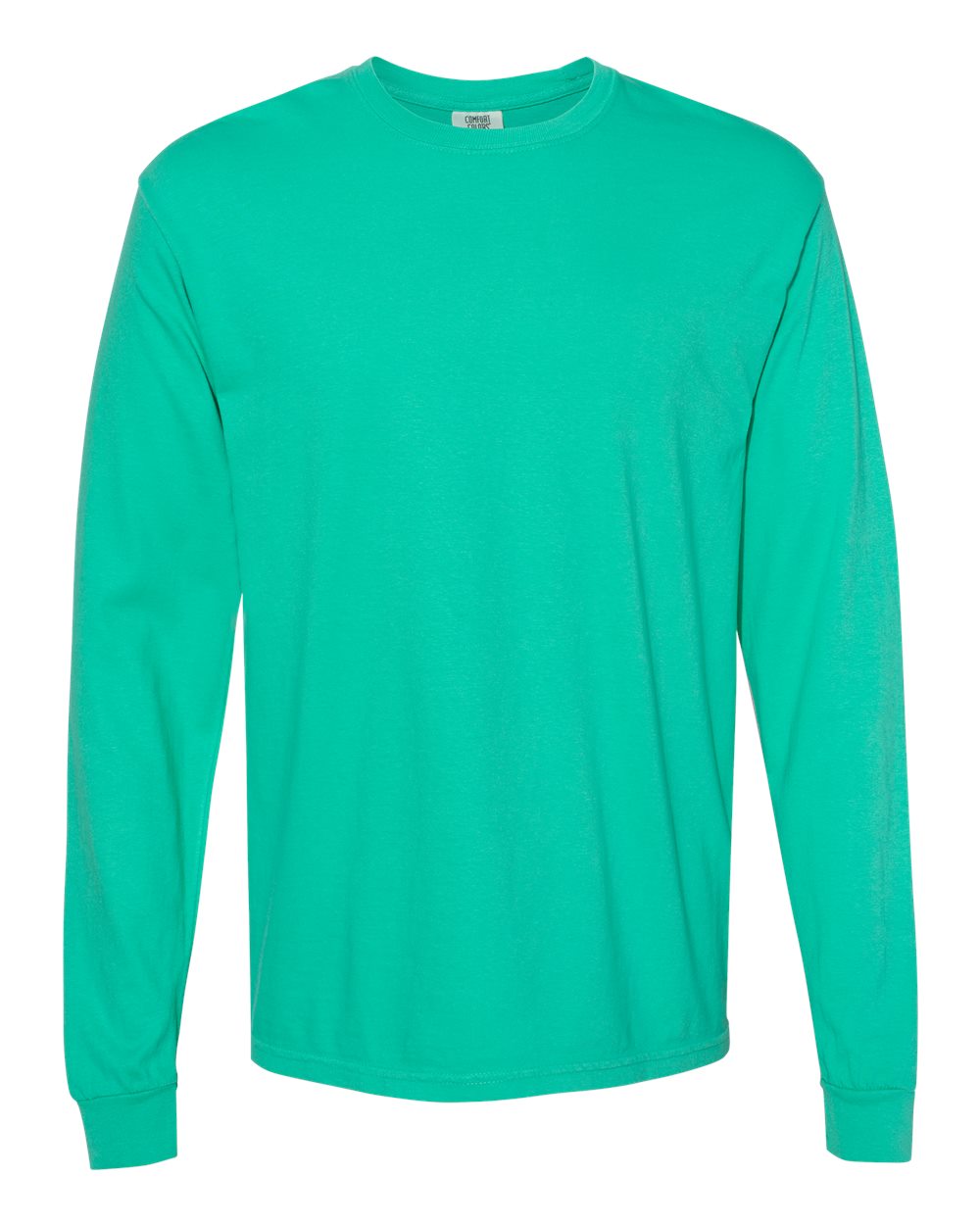 Comfort Colors® Garment-Dyed Heavyweight Crewneck Long Sleeve T-Shirt