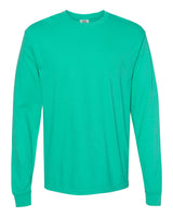 Comfort Colors® Garment-Dyed Heavyweight Crewneck Long Sleeve T-Shirt