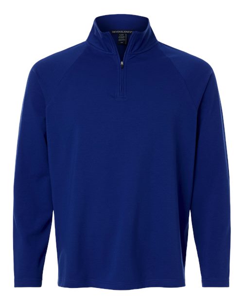 Men's Seaton Pebble Textured Quarter-Zip Pullover
