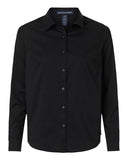 Devon & Jones Women's CrownLux Performance Spencer Poplin Dress Shirt