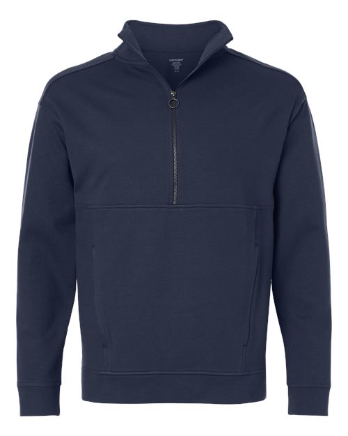 North End Men's Mantra Half-Zip Ottoman Pullover