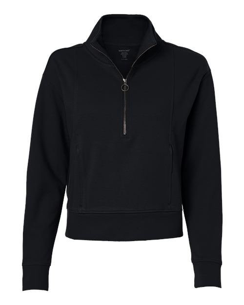 North End Women's Mantra Half-Zip Ottoman Pullover