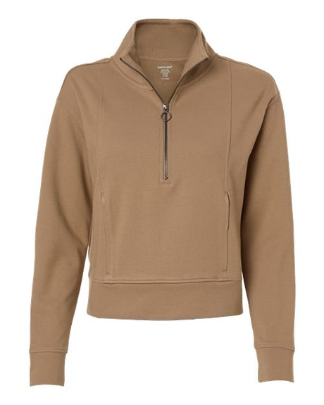 North End Women's Mantra Half-Zip Ottoman Pullover