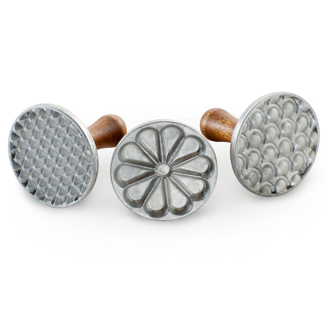Nordic Ware Heirloom Cookie Stamps, Set Of 3