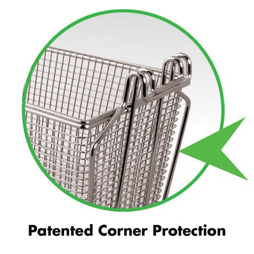 FMP Fry Basket 13-1/4" L x 6-1/2 W x 6" H with EZ Grip Handle