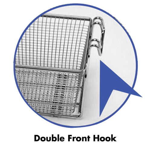FMP Fry Basket 13-1/4" L x 6-1/2 W x 6" H with EZ Grip Handle