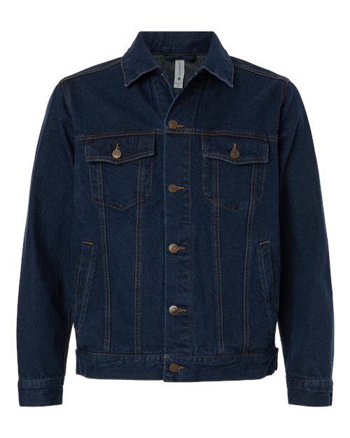 Harriton Unisex Cooper Denim Jacket