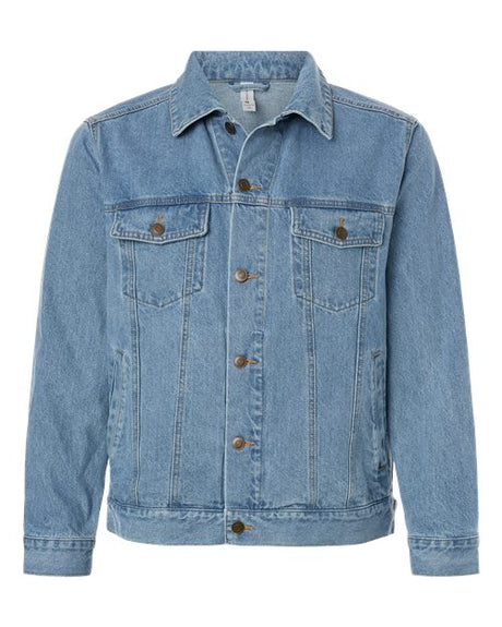 Harriton Unisex Cooper Denim Jacket