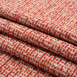 Crypton Ruby and Beige Tweed Polyester Upholstery Chenille