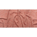 Crypton Ruby and Beige Tweed Polyester Upholstery Chenille