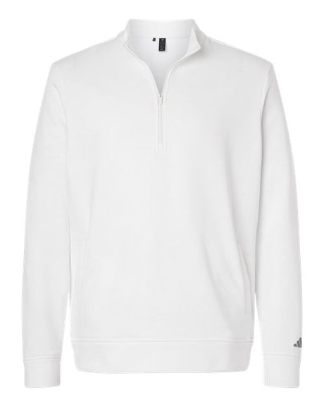 Adidas Men's Elevated Fleece Quarter-Zip Pullover