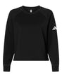 Adidas Women's Beyond Side-Snap Crewneck Sweatshirt