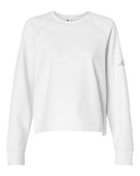 Adidas Women's Beyond Side-Snap Crewneck Sweatshirt