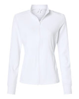 Adidas Women's Performance Textured Full-Zip Jacket
