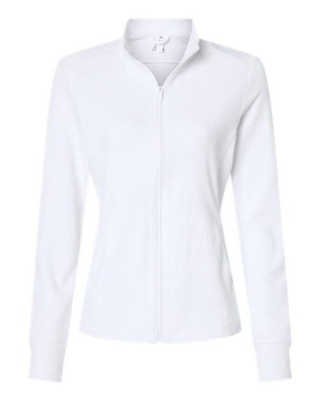 Adidas Women's Performance Textured Full-Zip Jacket