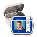 2 1/2" Custom Photo Graduation Year Mint Tins 24 Pieces