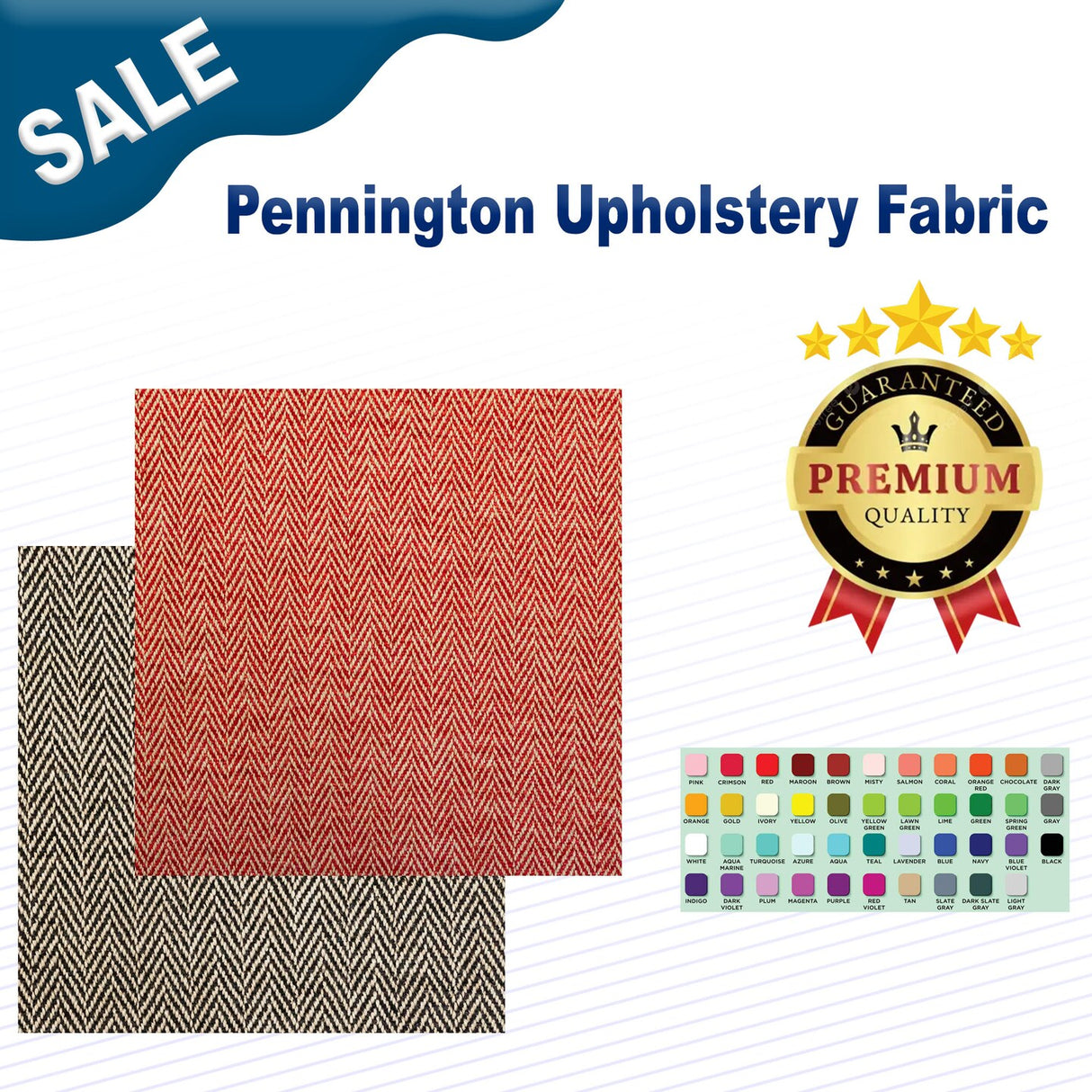 1 Yard Pennington Upholstery Fabric