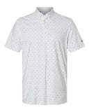 Adidas Men's Ultimate365 Micro Print Polo