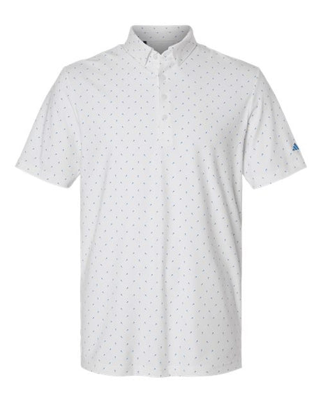 Adidas Men's Ultimate365 Micro Print Polo