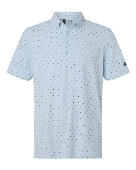 Adidas Men's Ultimate365 Micro Print Polo