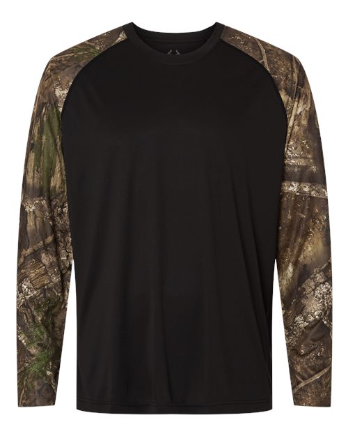 Realtree Performance Colorblocked Long Sleeve T-Shirt