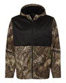Realtree Performance Colorblocked Full-Zip Hooded Sweatshirt