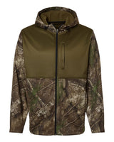 Realtree Performance Colorblocked Full-Zip Hooded Sweatshirt