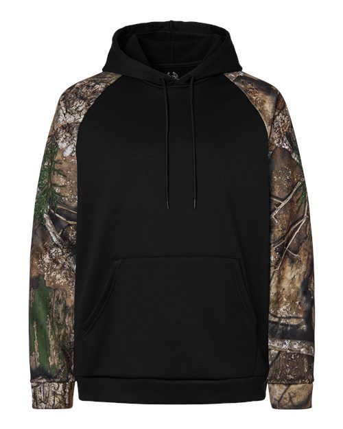 Realtree Performance Colorblocked Hooded Sweatshirt