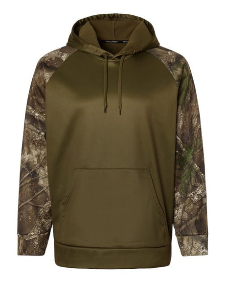 Realtree Performance Colorblocked Hooded Sweatshirt